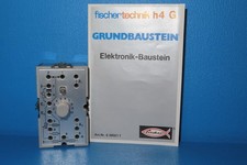 FischerTechnik h4 G   Grundbaustein  Elektronik-Baustein no. 6 39581 7#8291