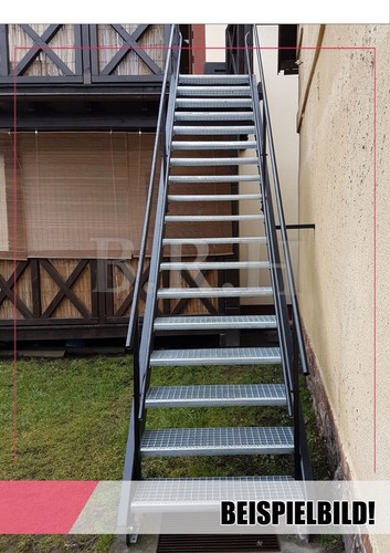 Treppe gartentreppe geländer - treppe,
