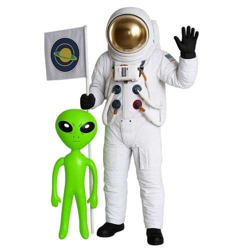 Aufblasbare figur alien t - aufblasbare,