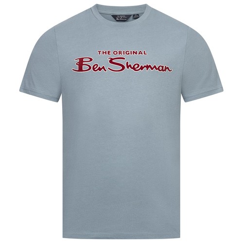 Ben sherman flocked logo - flocked,