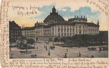 AK München Justizpalast von