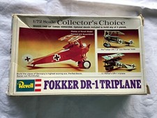 ✅ Revell H-65 1:72 WWI Fokker DR-1 Triplane (EP02-9K2/7/2)