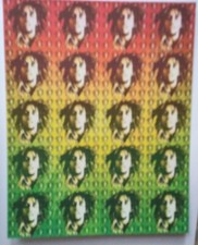 Blotter Art: "Bobby"Berühmte