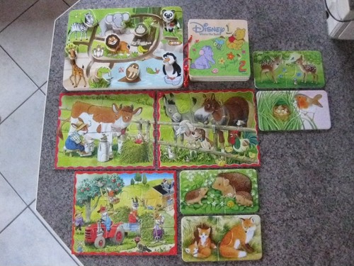 4xpuzzle set winnie the - 4xpuzzle, pooh