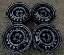 4 x Stahlfelgen für Opel