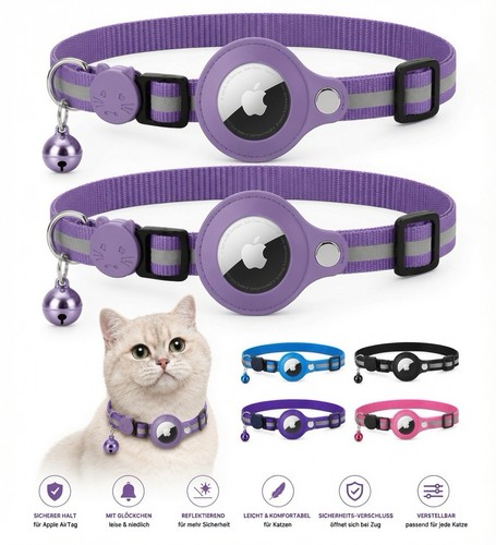Katzenhalsband für airtag in - katzenhalsband, airtag,