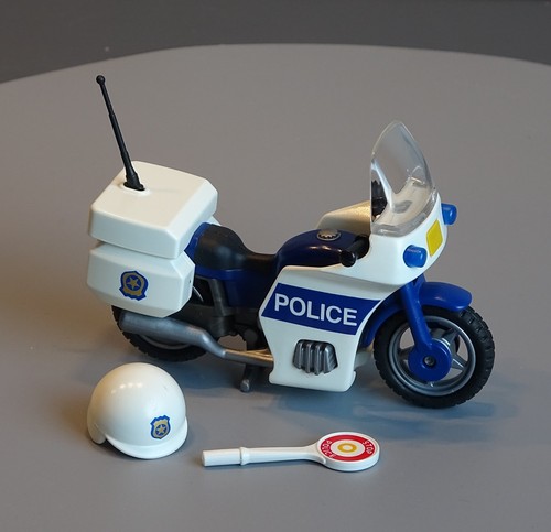 Playmobil polizei motorrad mit - playmobil,