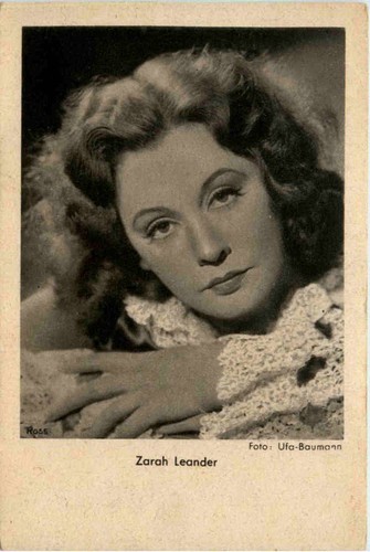 Zarah leander schauspieler - zarah,