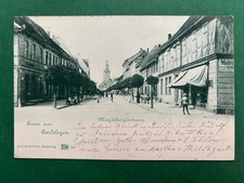 AK Gruss aus Gardelegen Magdeburger Straße Typen 1900 #1104