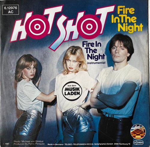 Hot shot fire the night - shot,