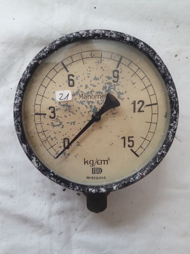 Antikes manometer ddd 0 15 - ddd,