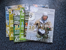 Zeitschrift Fliegenfischen, Magazin Jahrgang 2013 komplett Heft 1 bis 6