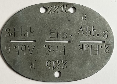 Erkennungsmarke wehrmacht - erkennungsmarke,