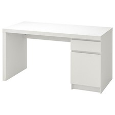 IKEA Malm Schreibtisch, Weiß