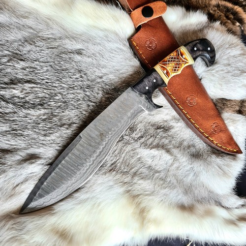 Damastmesser jagdmesser scharf - jagdmesser,