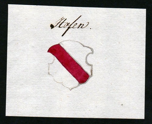 Hofen hof handschrift - hof,