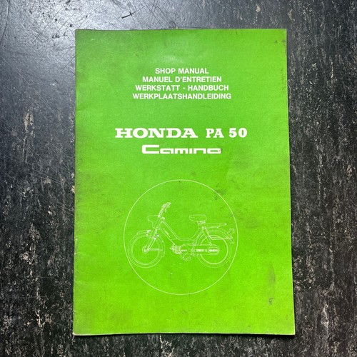 Honda pa50 camino werkstatt - honda,