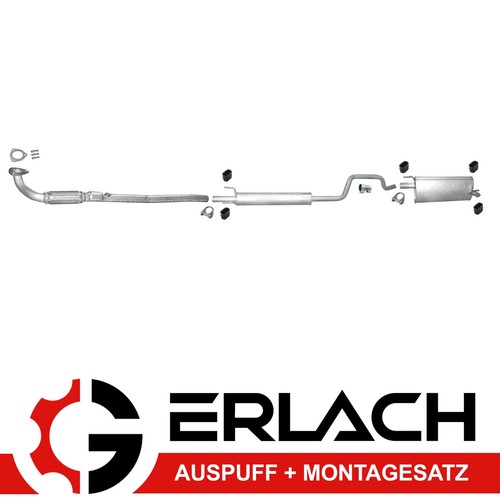 Auspuff für opel meriva 6 - für, a