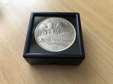 tolle 5 Dollar Münze Medallie 1998, RMS Titanic, Nautik Liebhaber, Sammlermünze