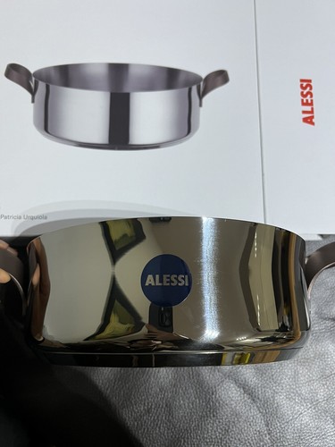Alessi niedriger kochtopf mit - alessi,
