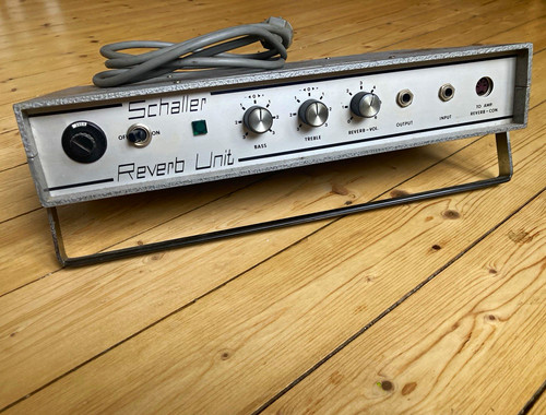 Schaller reverb unit - reverb,