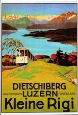 Dietschiberg-Drahtseilbahn Luzern Funiculaire Kleine Rigi