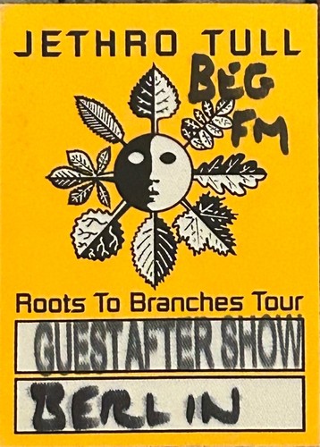 Jethro tull pass guest - pass, after