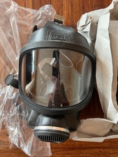 Neu OVP Auer MSA  Vollmaske Gasmaske -  Auer 3S , MSA , Demask Blackstyle