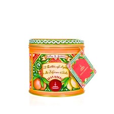 Fiasconaro Panettone mit Zitrusfrüchten und Safran D&G 100g Metalldose