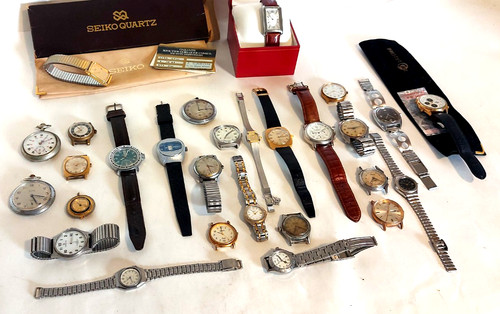 Konvolut vintage uhren - konvolut, 28