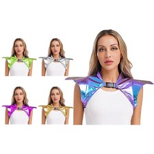 Damen Steampunk-Kostüm-Accessoire Mysterium Gothischer Armor-Schulterstücke