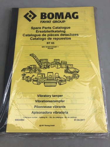 Bomag bt65 ersatzteilkatalog - bomag,
