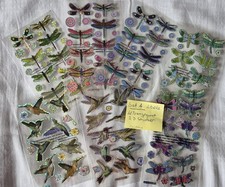 Set A, 3D Sticker-Libelle mit