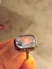 Sehr Schöner Silber Ring Mit