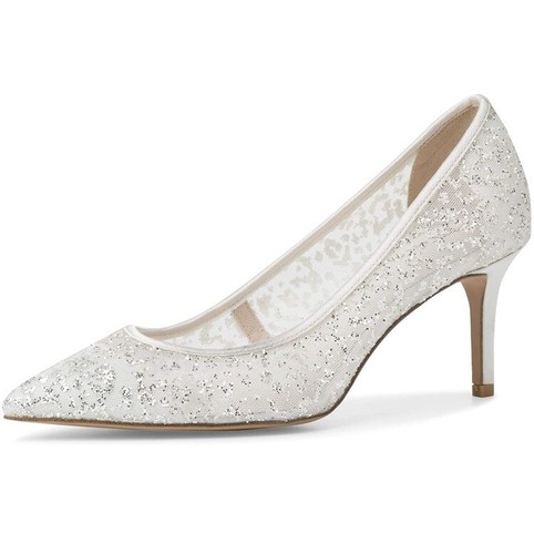 Tamaris ivory glam pumps - ivory,