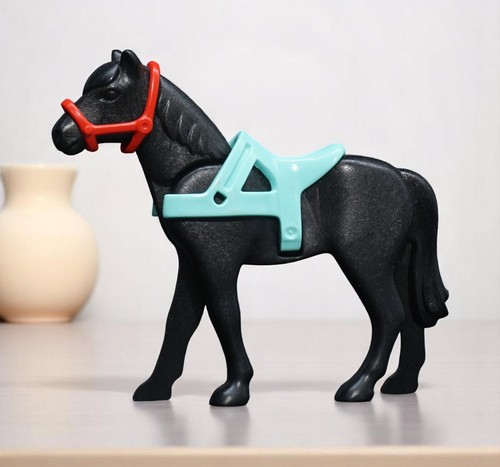 Playmobil pferd mit sattel und - playmobil,