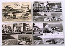 SELLIN an d. Ostsee Ostseebad Insel Rügen Postkarten Lot 4 x DDR AK ab/nach 1967