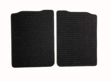 Original Fussmatten Mercedes E-Klasse W124 S124 Ripsmatten schwarz 1984 - 1996