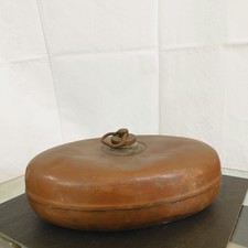 Alte Wärmflasche echt Kupfer