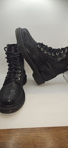 Martens 1460w black - dr., croc