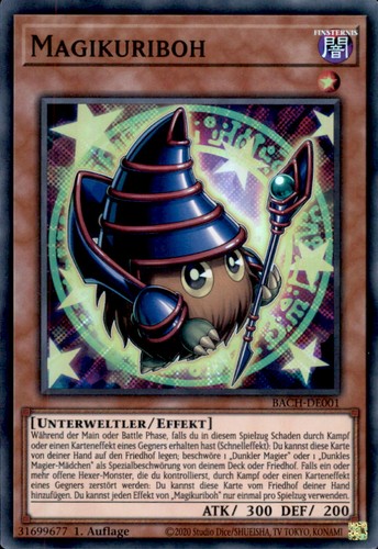 Yugioh bach de001 - bach-de001,