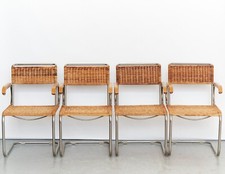 Marcel Breuer Armlehnstuhl D40 für Tecta I Set of Four