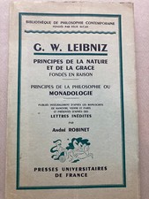 Leibniz: Principes de la nature et de la grace fondés en raison (Erstausg. 1954)