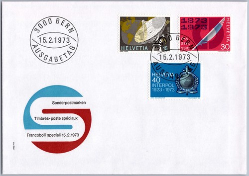 Schweiz fdc bern 1973 - 1973,