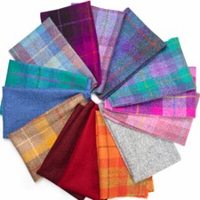 Harris Tweed Teile 50x30 cm