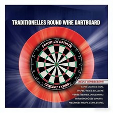 Traditionelle Dartscheibe mit