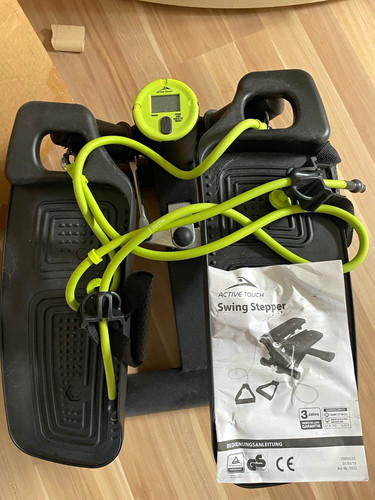 Active touch swing stepper - touch,