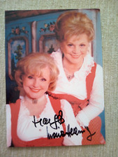 Margot und Maria Hellwig, Autogrammkarte, original signiert