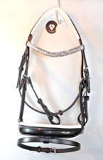 Minishetty Trense Lackleder