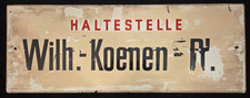 Haltestellenschild Dresden